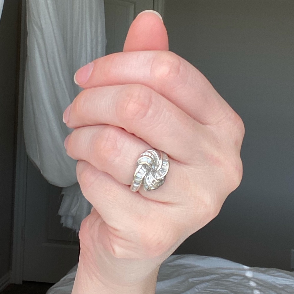White Gold Diamond Ring